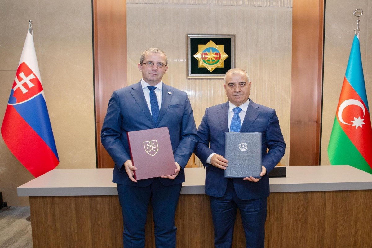 Azərbaycan-Slovakiya məxfi məlumatın mübadiləsi haqqında Saziş imzalanıb