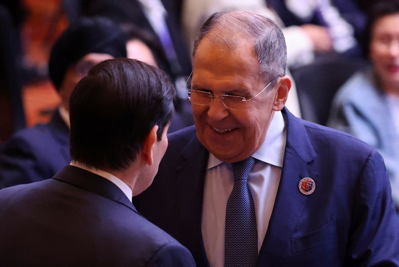 Lavrov&nbsp;Rubio ilə görüşdü: Ukrayna müzakirə olundu
