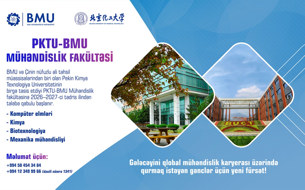 BMU-da beynəlxalq təhsil və ikili diplom istəyənlər üçün unikal imkan