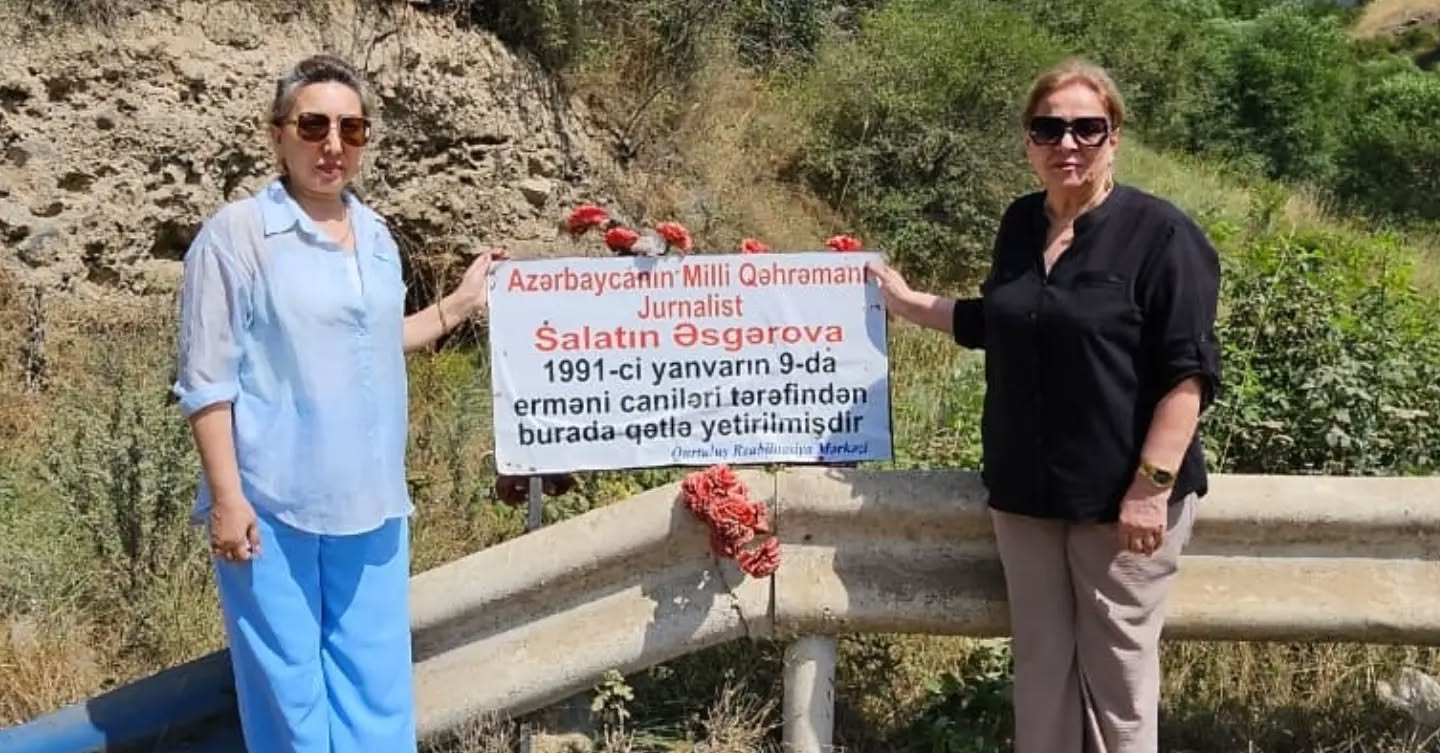 Müəllimlər Salatın Əsgərovanın şəhid olduğu yerə getdilər -&nbsp;FOTOLAR