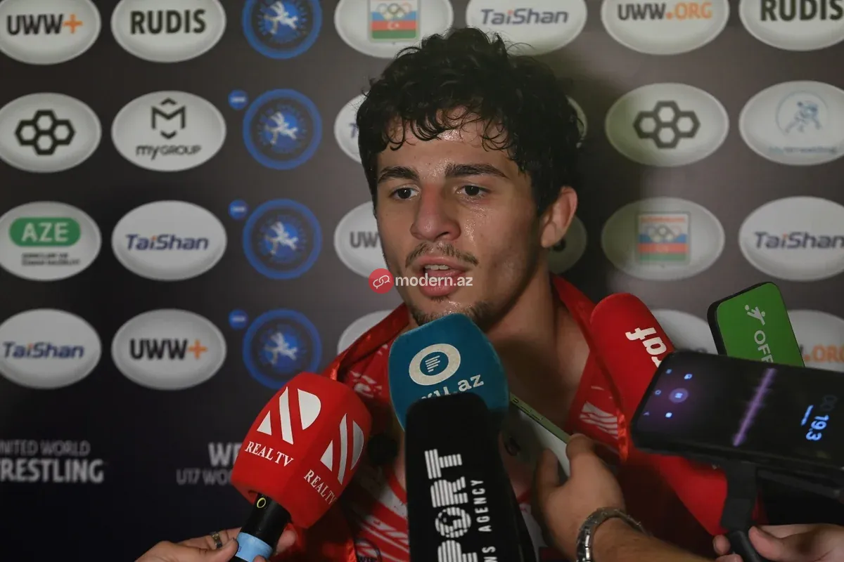 Armenian wrestler: 