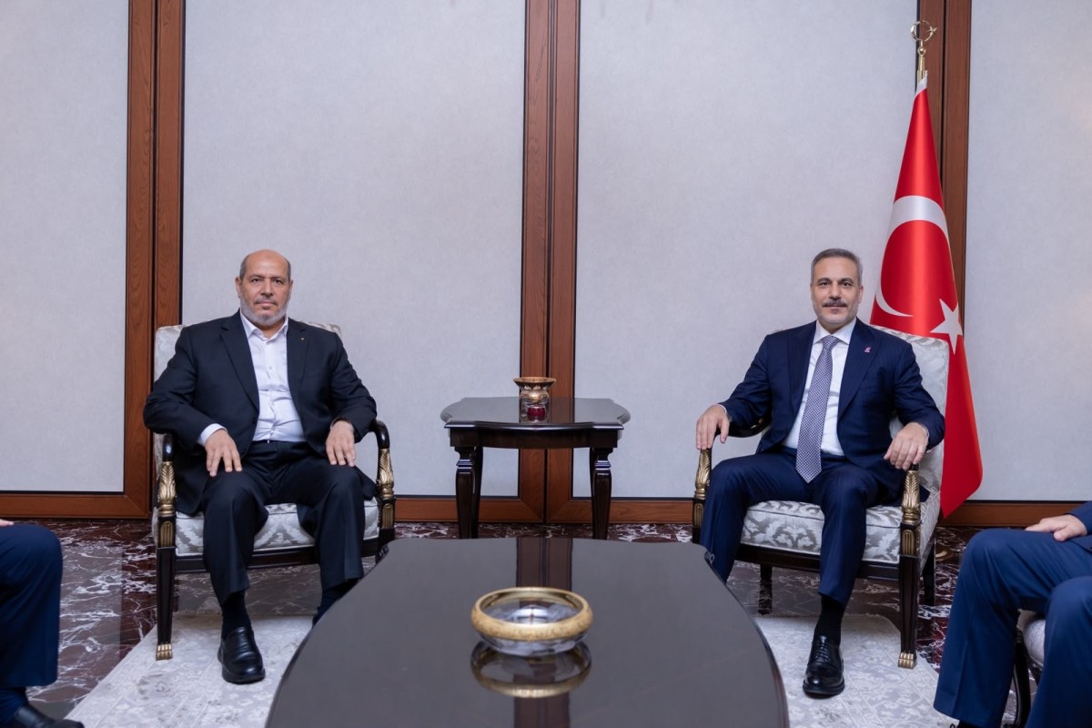 Hakan Fidan HƏMAS lideri ilə görüşdü