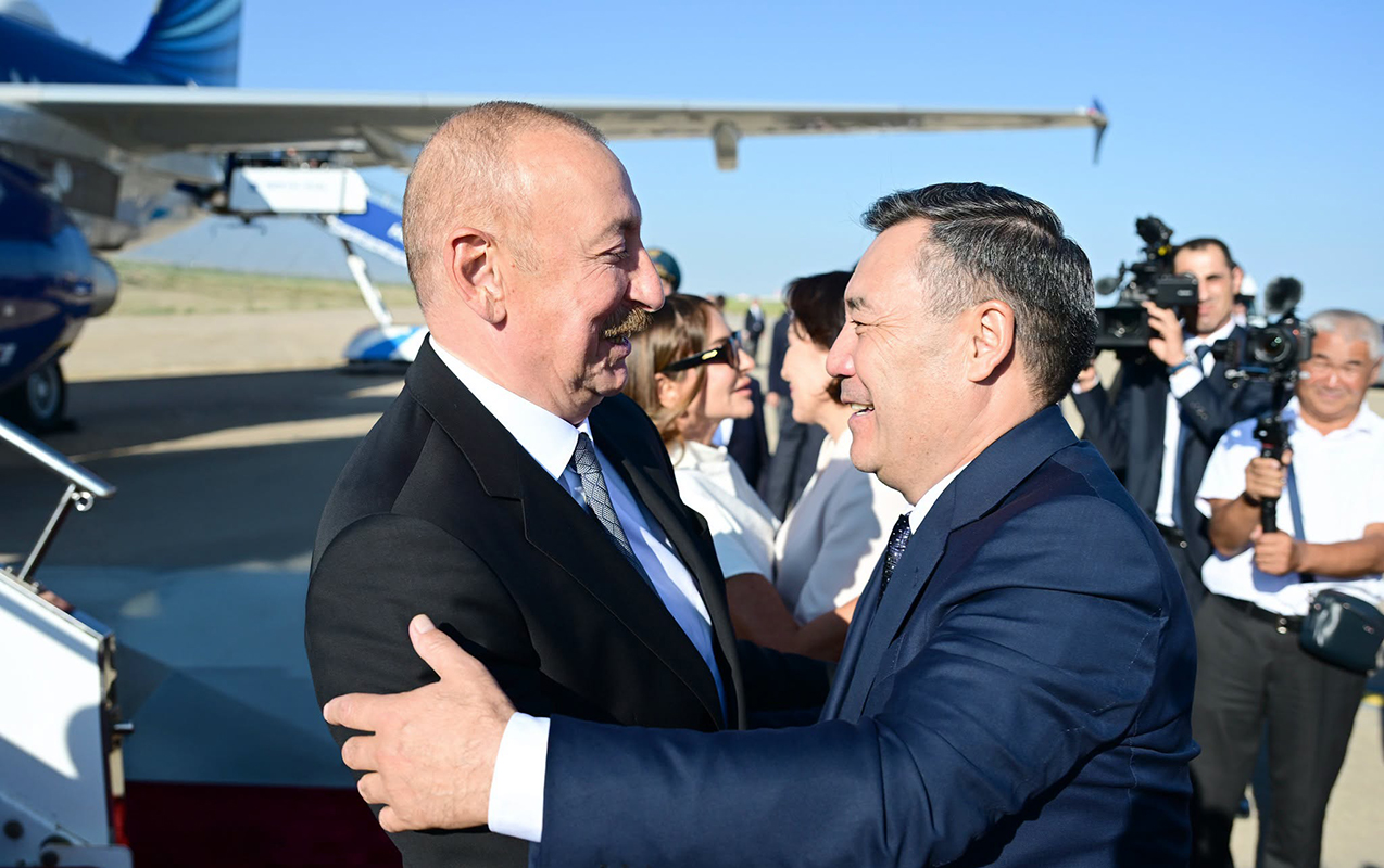 Prezidentin Qırğızıstan səfərindən&nbsp;videoçarx