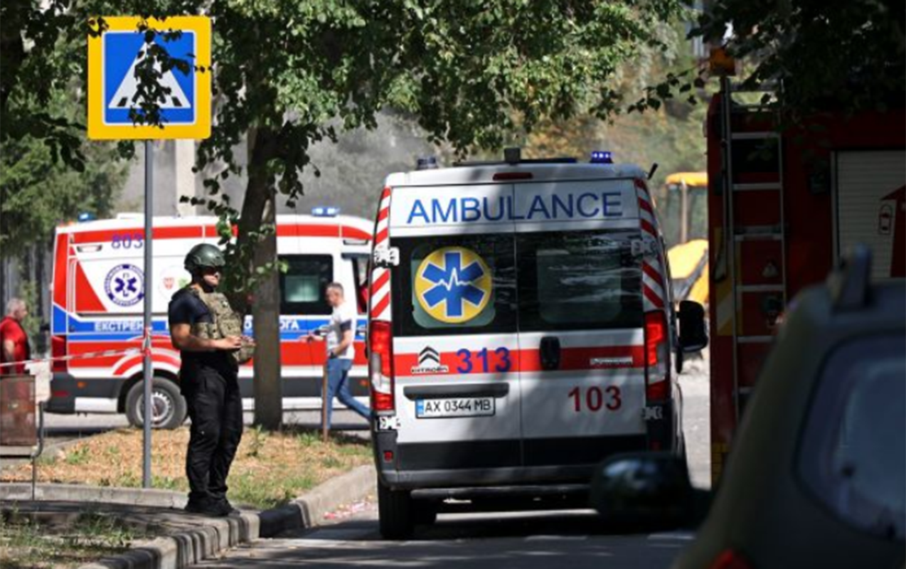 Azerbaijani student injured in drone attack on Odesa