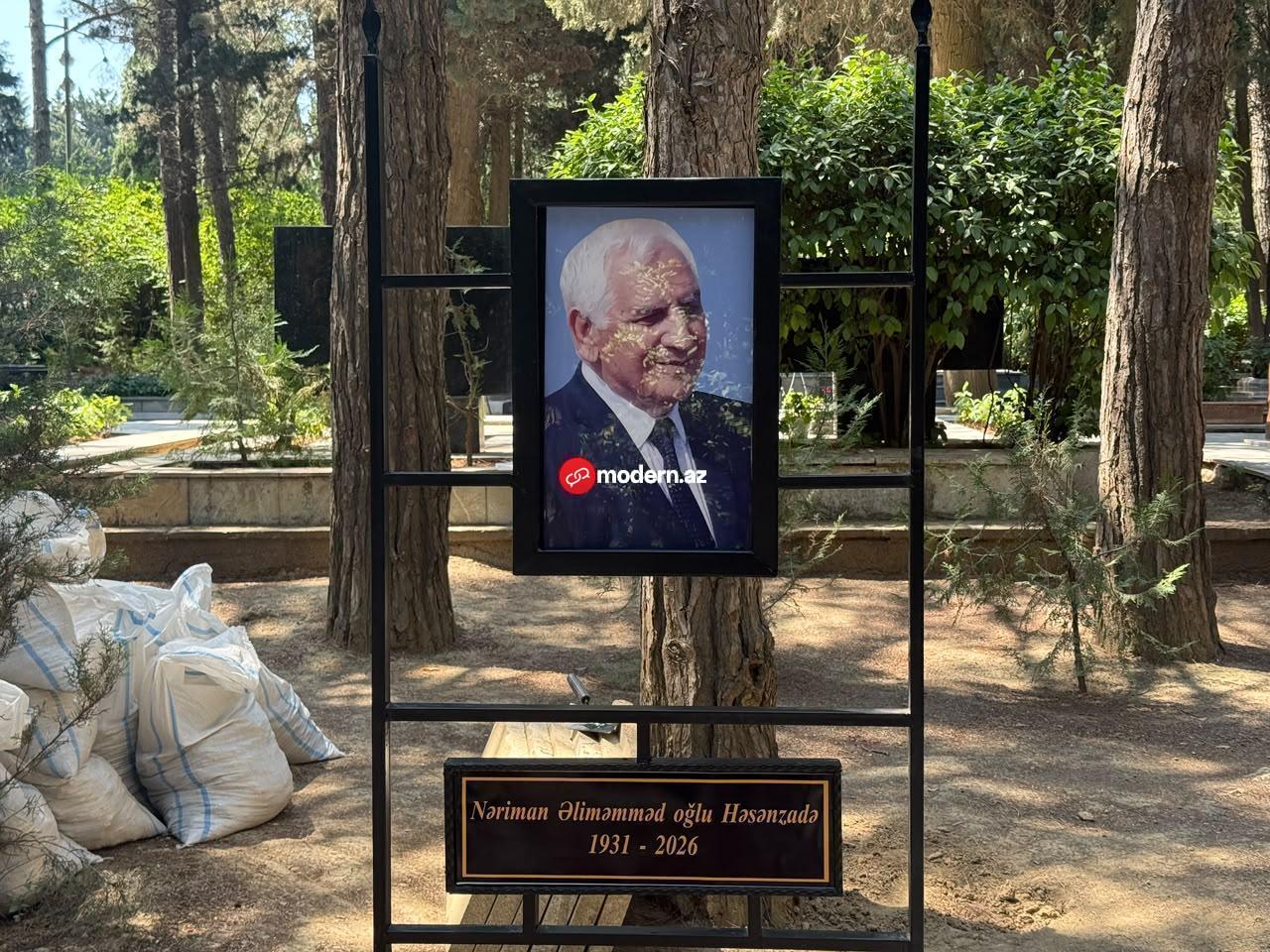 Nariman Hasanzade buried in the I Alley of Honor - PHOTO