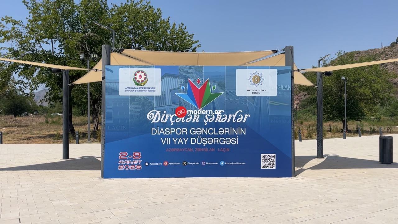 MESSAGE TO THE WORLD from Zangilan: Diaspora youth in Karabakh - PHOTO