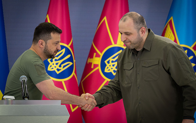 Zelensky appoints Umerov as Head of Foreign Intelligence