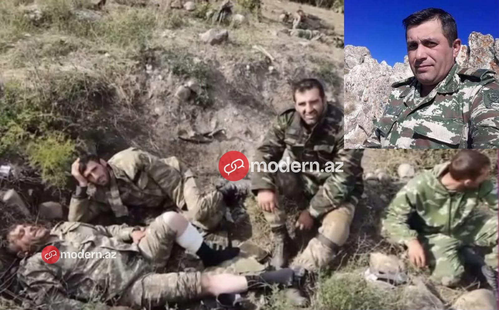 Şəhiddən qalan son foto: Polkovnik-leytenantı tanıyanlar&nbsp;onunla qürür duyur