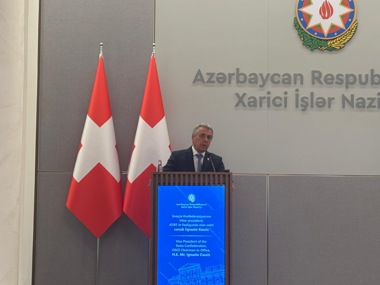 ATƏT sədri: Azərbaycan və Ermənistan arasında yekun sülh vacibdir