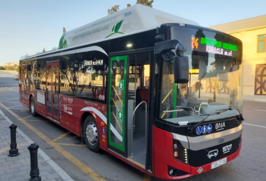 Bakıda&nbsp;avtobus marşrutunun hərəkət sxemi dəyişdirildi