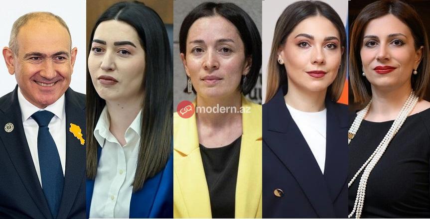 Paşinyanın qadın nazirləri - Onlar haqqında maraqlı FAKTLAR
