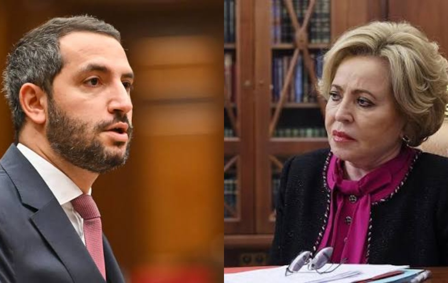 Ermənistan spikeri rusiyalı həmkarı ilə mübahisələri müzakirə etdi