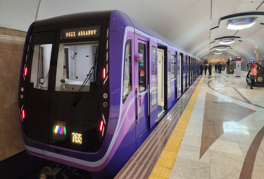 Yeni qatarlar Qırmızı xəttə buraxılacaq -&nbsp;Bakı metrosundan&nbsp;AÇIQLAMA