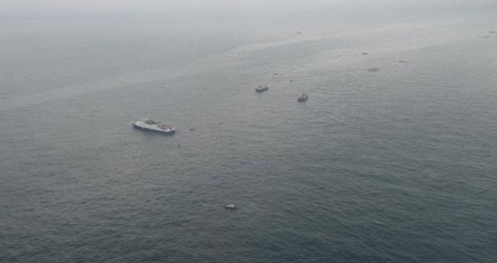 Russia hit a Ukrainian boat in the Black Sea