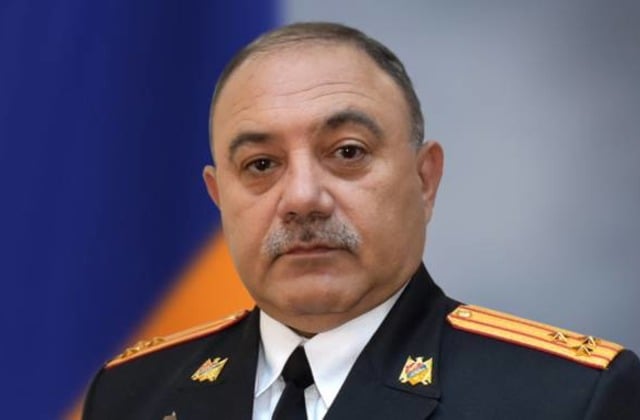 Ermənistanda&nbsp;Hərbi Polisin rəisi istefa&nbsp;verdi
