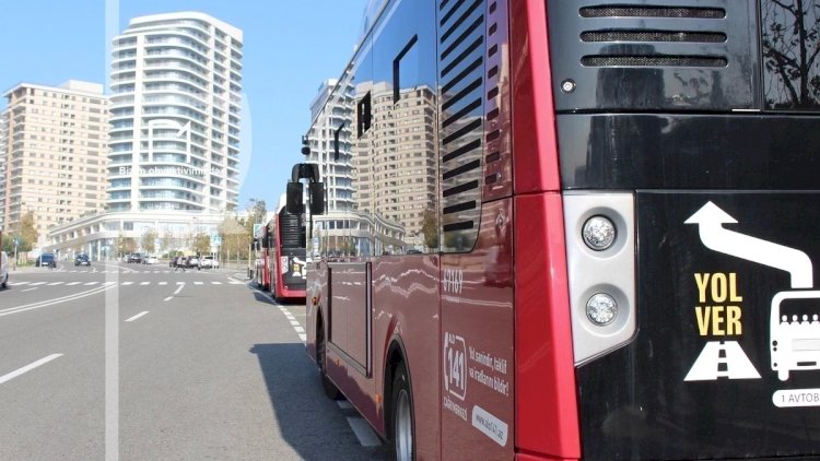 Bakıda 9 marşrutun hərəkəti dəyişdi