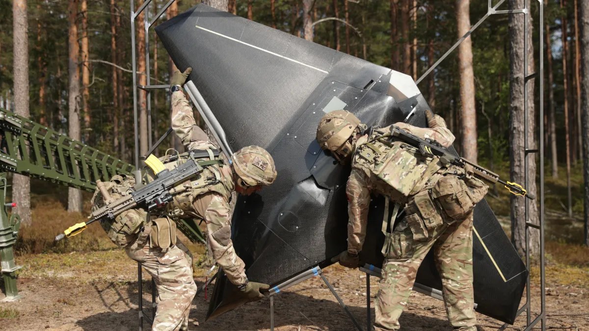 Kyiv USES British drones for strikes on Russia