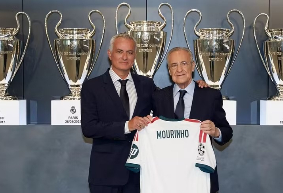 &ldquo;Real Madrid&rdquo;&nbsp;Mourinyonu təqdim etdi