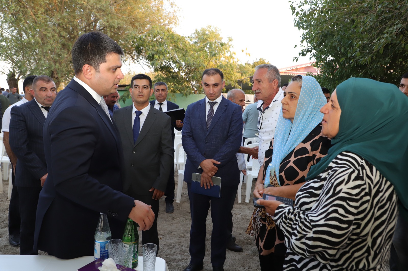 Neftçalanın icra başçısı səyyar görüş keçirib