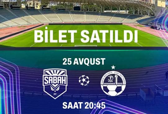 "Sabah" - "Hapoel" matçına 15 min bilet satılıb