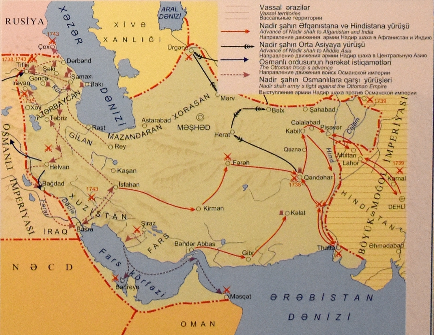 Azərbaycan tarixinin ən böyük imperiyasının XƏRİTƏSİ&nbsp;
