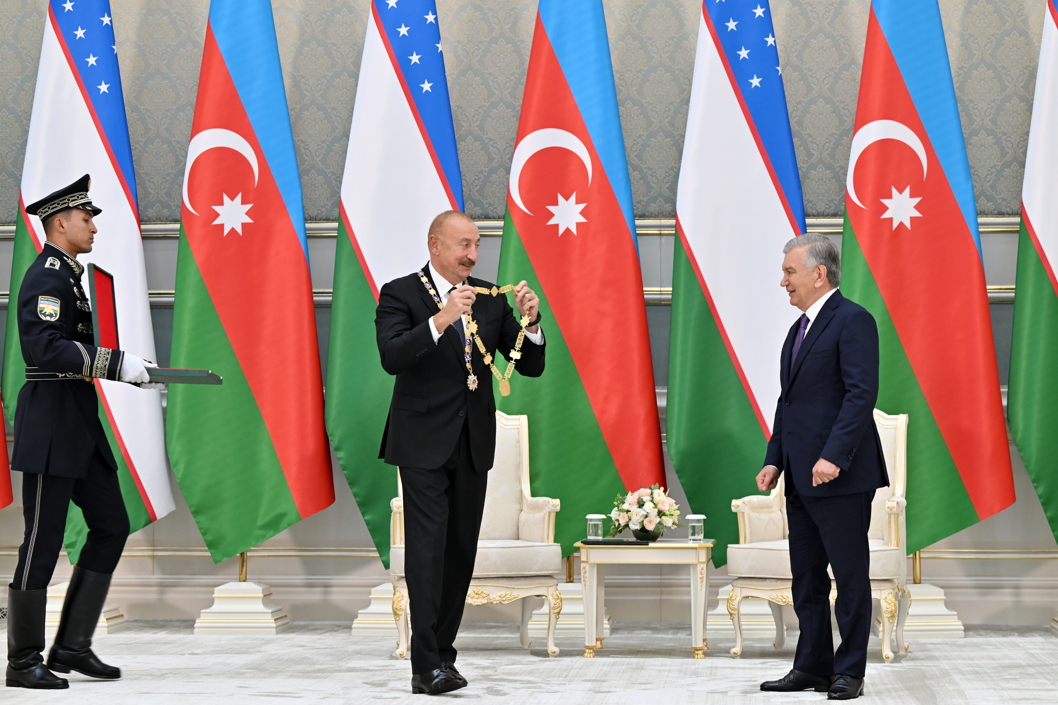 Prezidentlərin təltifolunma mərasimi keçirildi