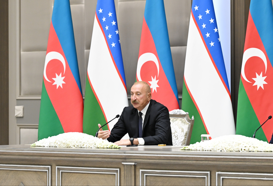 İlham Əliyev Mirziyoyevi Azərbaycana dövlət səfərinə dəvət edib