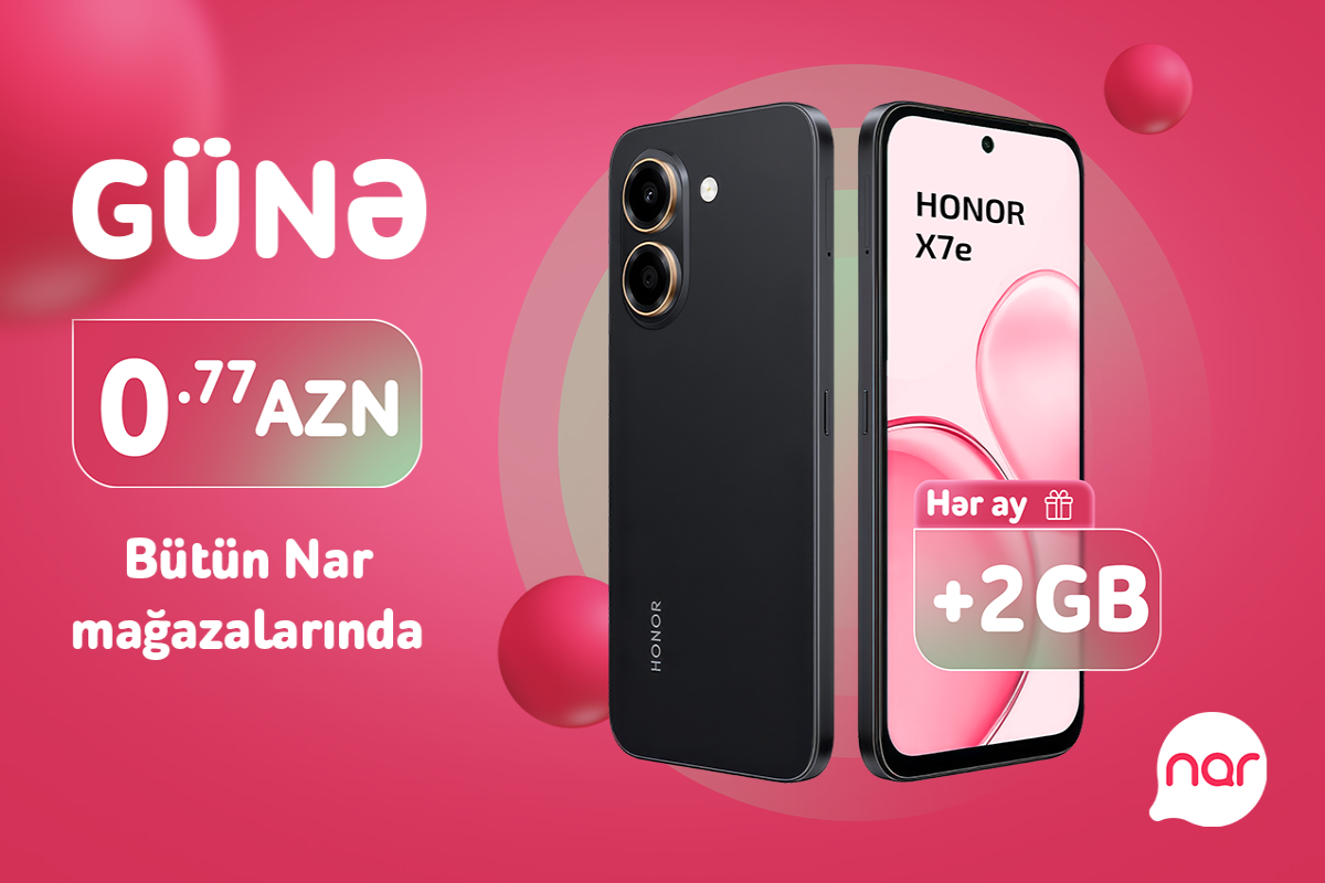 Günə 77 qəpiyə &ldquo;Nar&rdquo;dan smartfon!