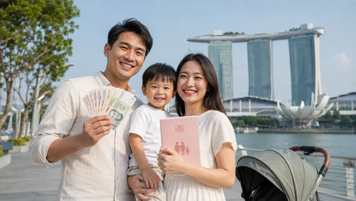 Her çocuğa 70 bin dolar yardım yapılacak - Singapur'da
