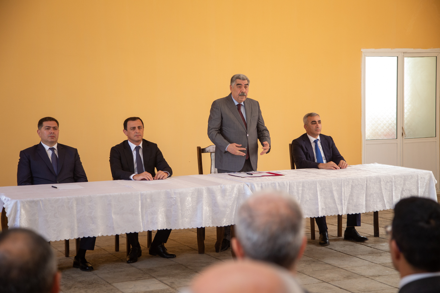 Salyanda sakinlərlə səyyar qəbul keçirilib - FOTO