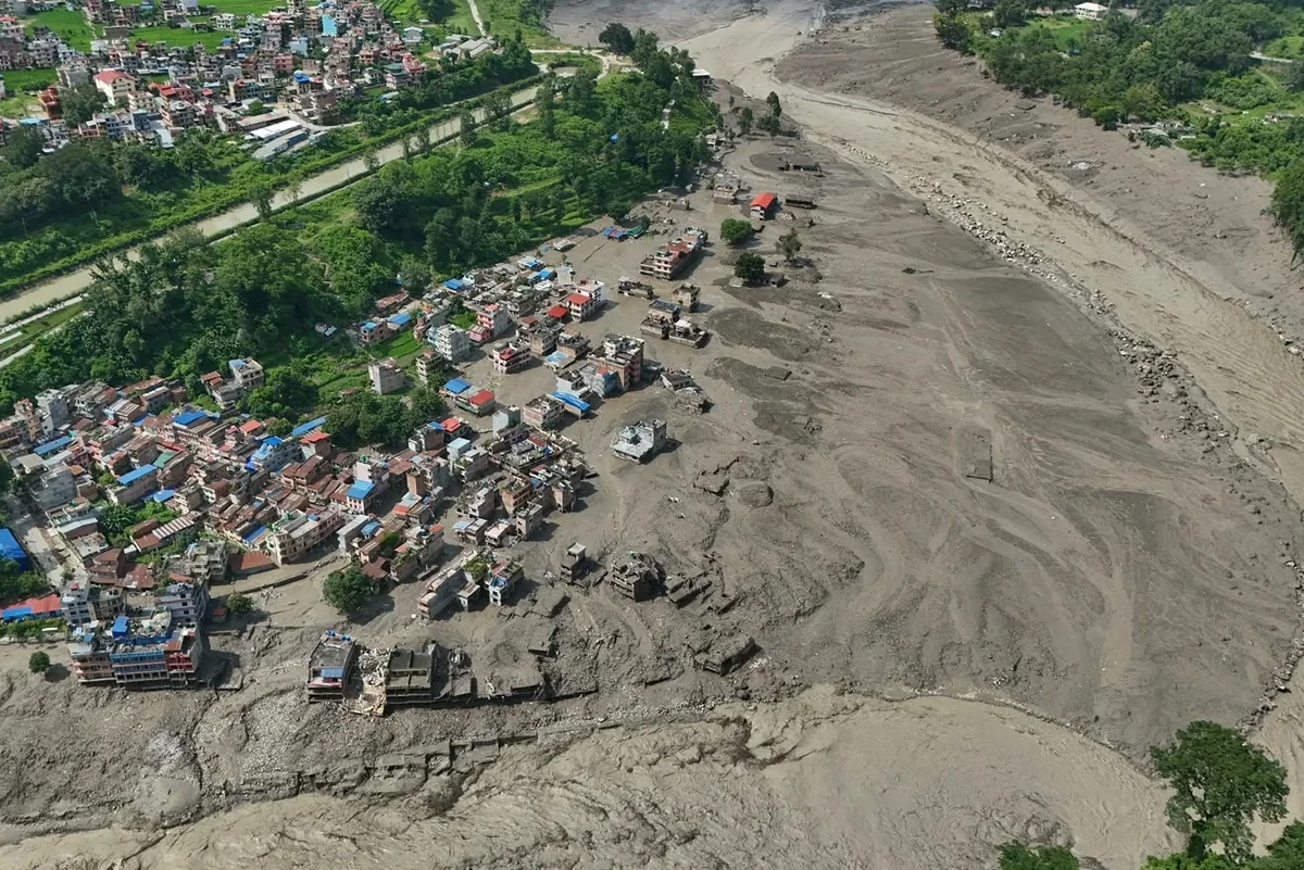 Nepalda daşqında ölənlərin&nbsp;sayı 390 nəfərə çatıb&nbsp;