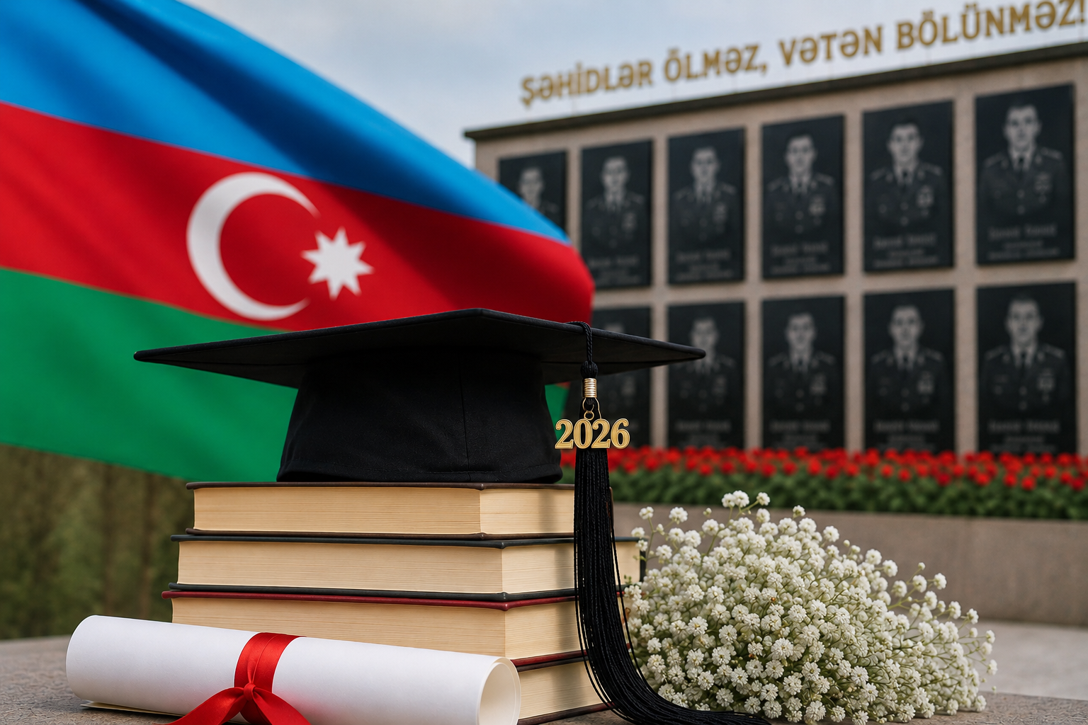 Tələbə adını qazanan şəhid xanımları - FOTO