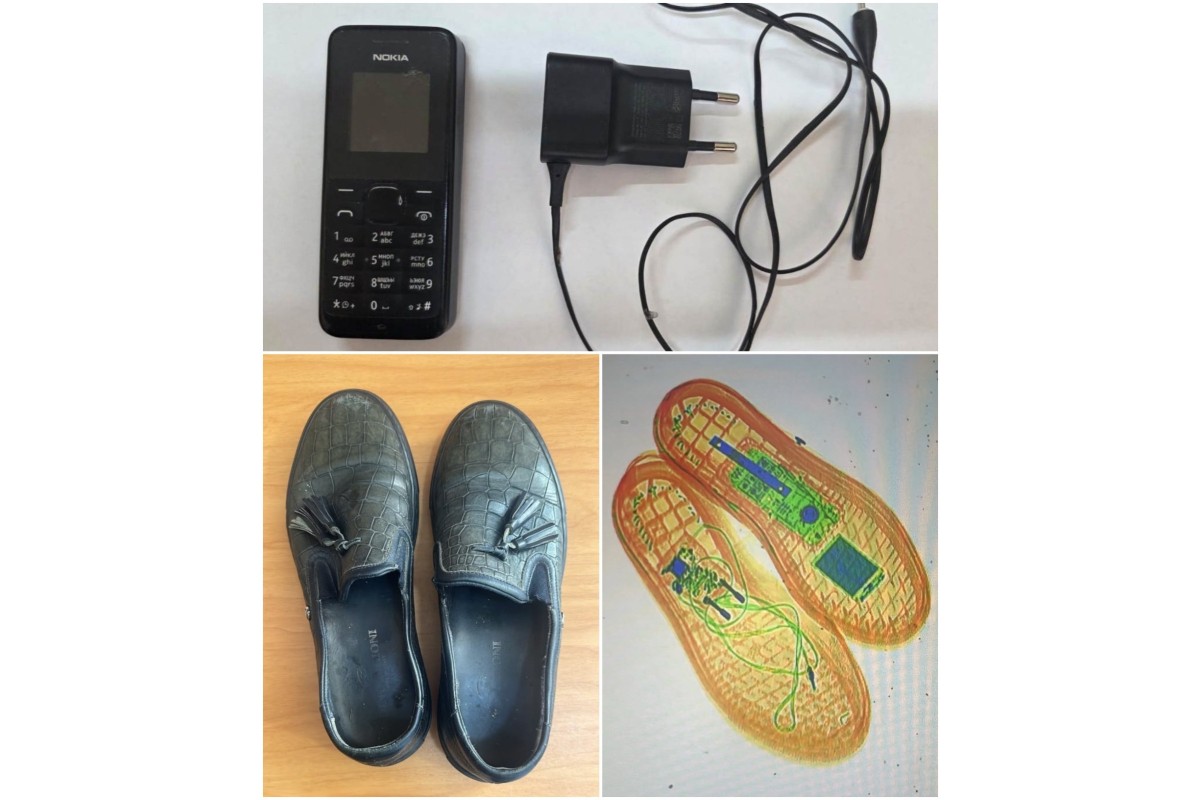 Məhbus üçün gizlicə telefon gətirdi yaxalandı