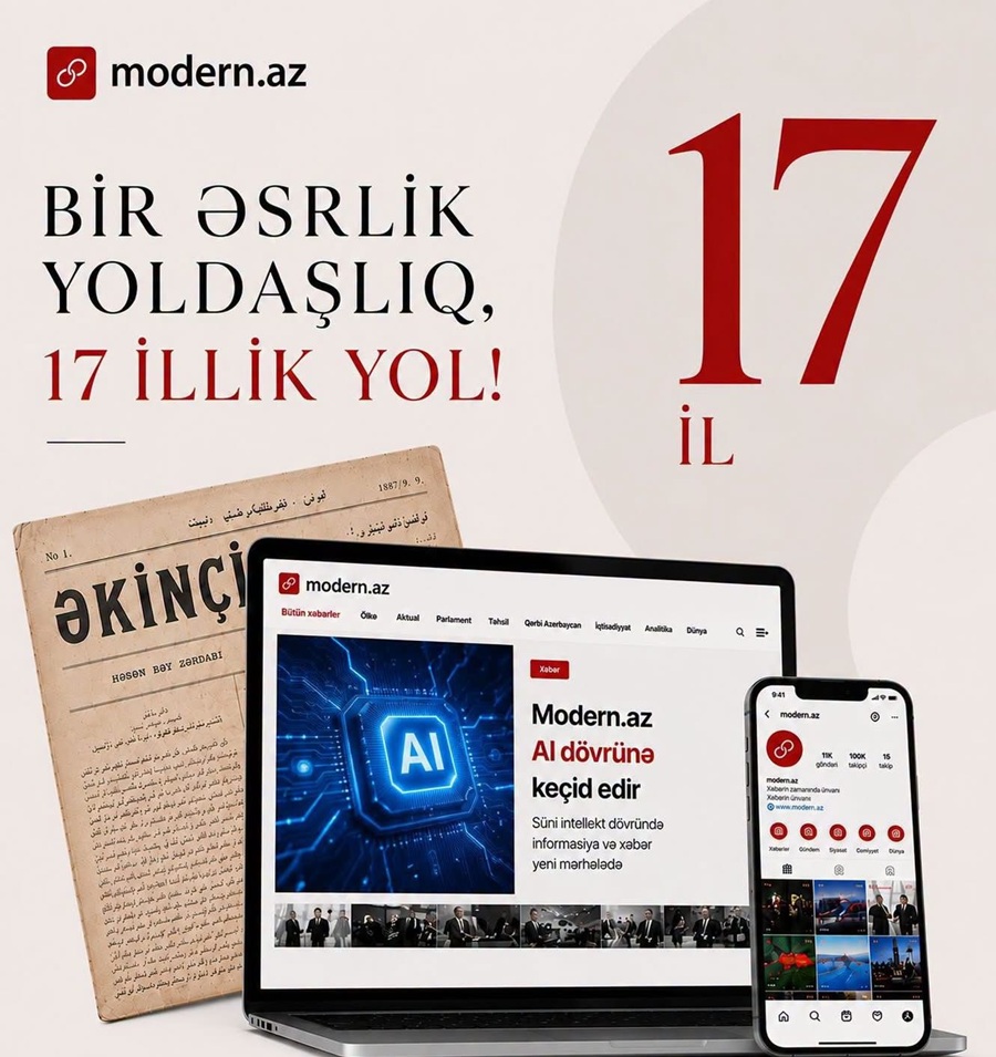 Modern.az 17 yaşında!