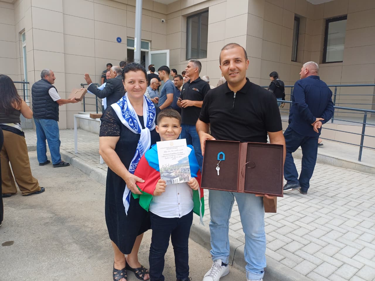 362 nəfər Ağdama qayıtdı - 117 ailəyə evlərinin açarı verildi