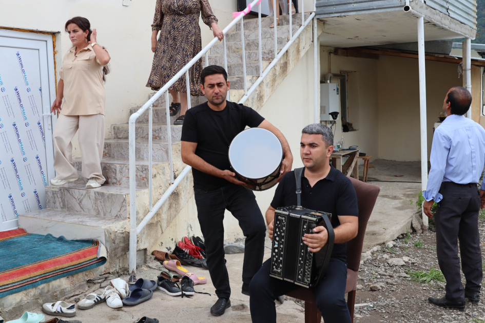 Xocalının Seyidbəyli kəndində ilk toy - FOTO