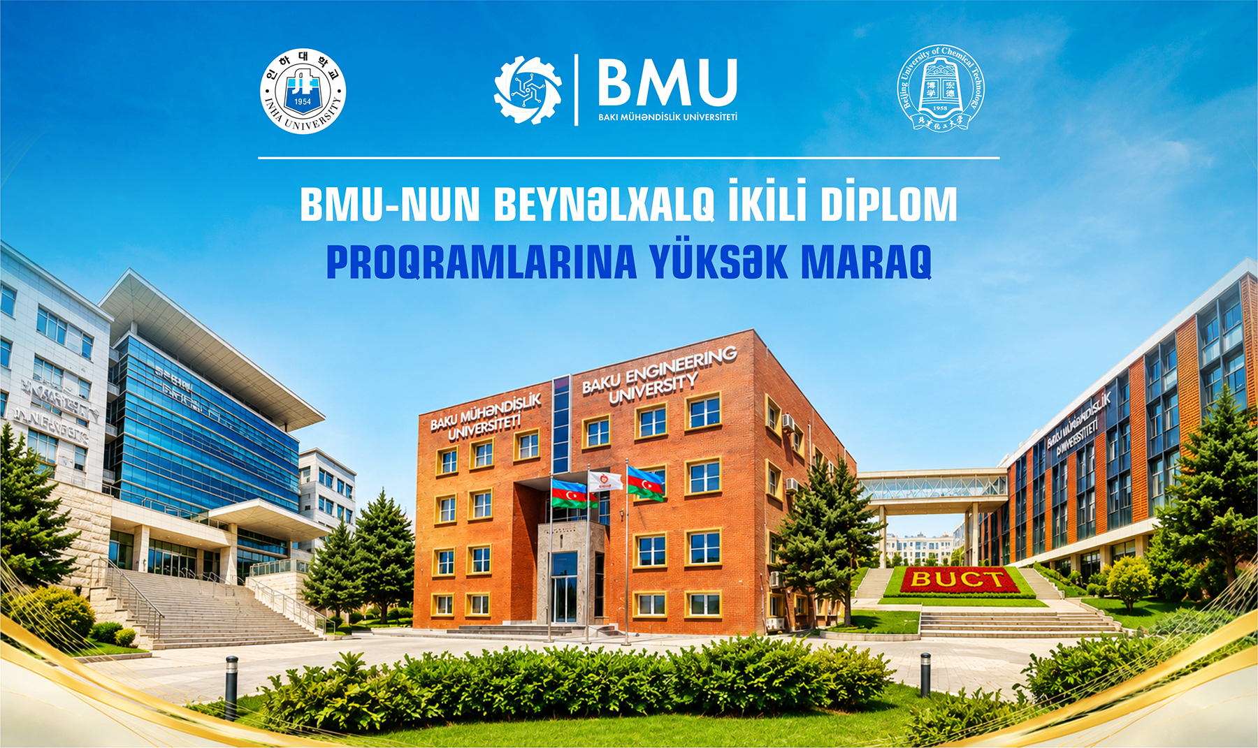 BMU-nun ikili diplom proqramlarına yüksək qəbul