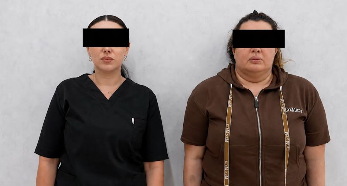 Dövlət Agentliyinin adından istifadə edən qadınlar yaxalandı - VİDEO