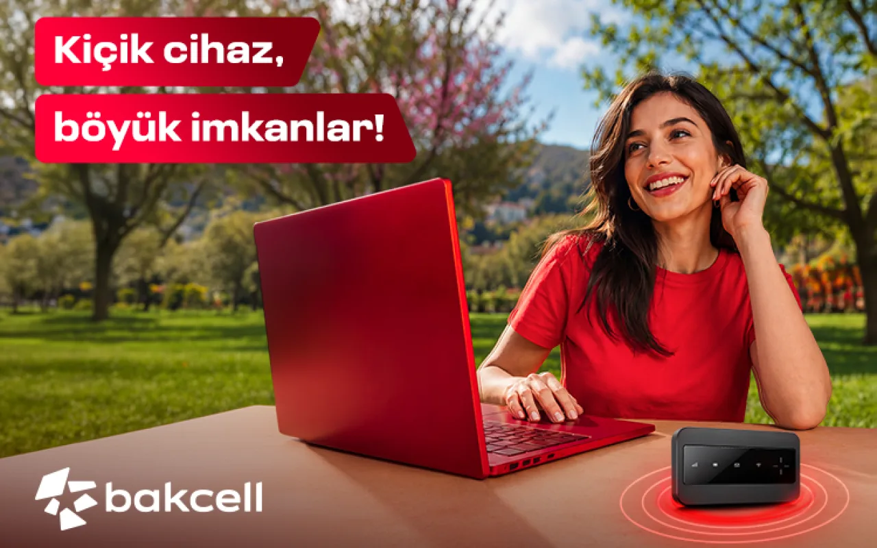 Bakcell Mi-Fi ilə interneti özünlə apar və harada olsan,&nbsp;onlayn qal