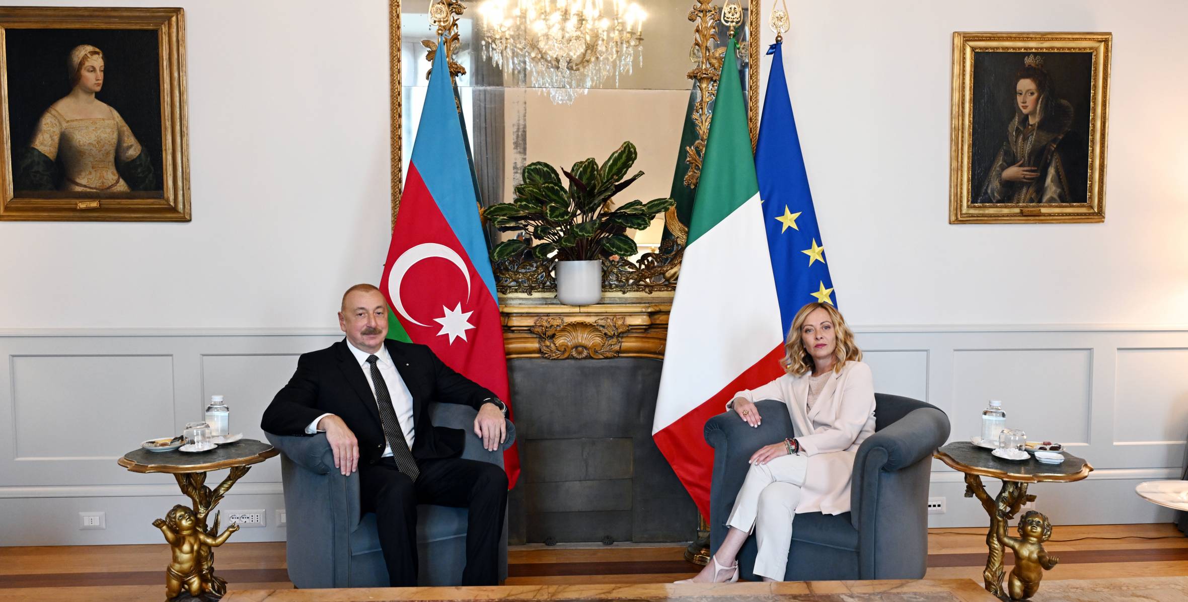 Meloni&nbsp;İlham Əliyevə təşəkkür edib