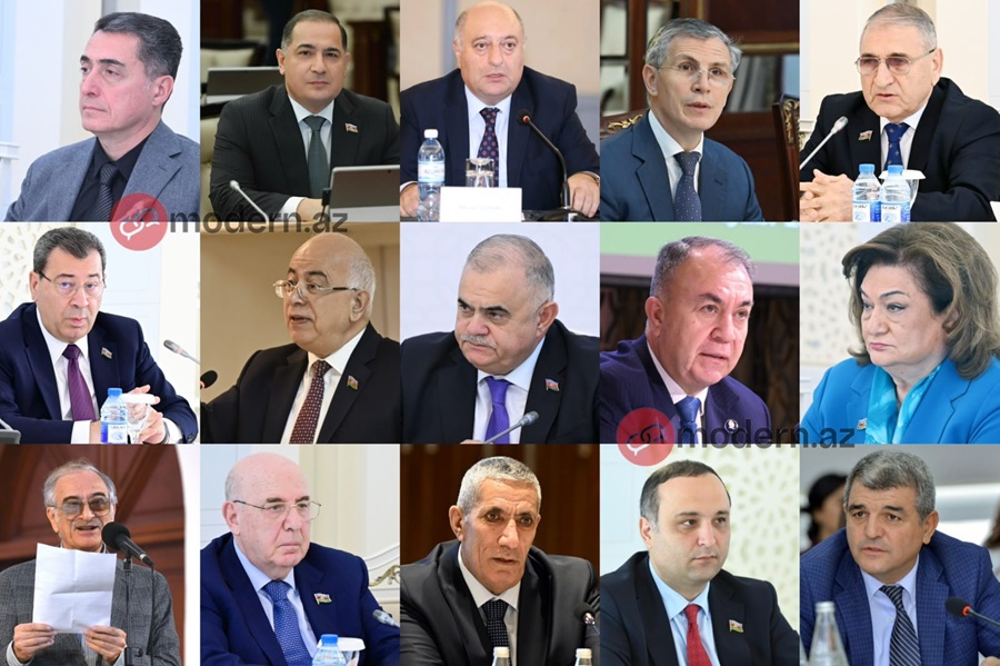 Milli Məclisin YAP-çı, bitərəf, müxalif olan komitə sədrləri