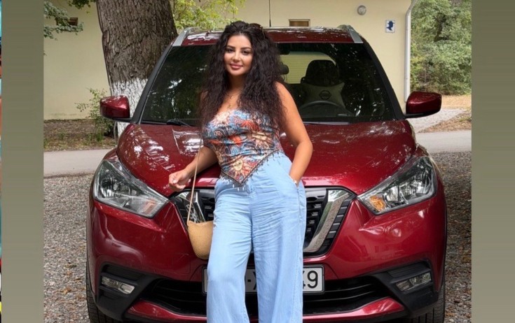 &ldquo;Maşın şou&rdquo;da qazandığı avtomobillə foto paylaşdı
