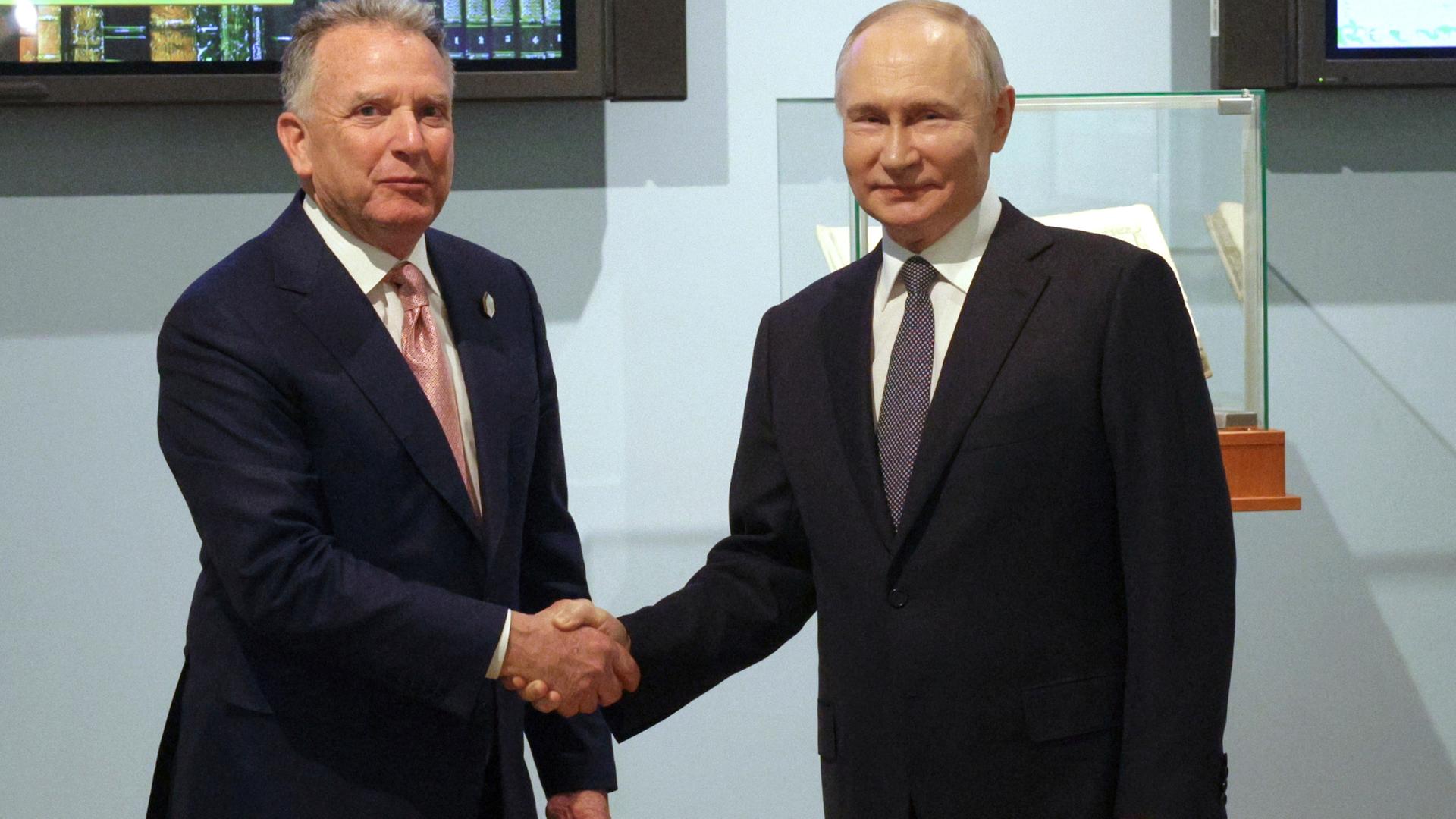 Uitkoff: &ldquo;Putinlə ünsiyyət mənim üçün yaddaqalan hekayələrdən biridir&rdquo;