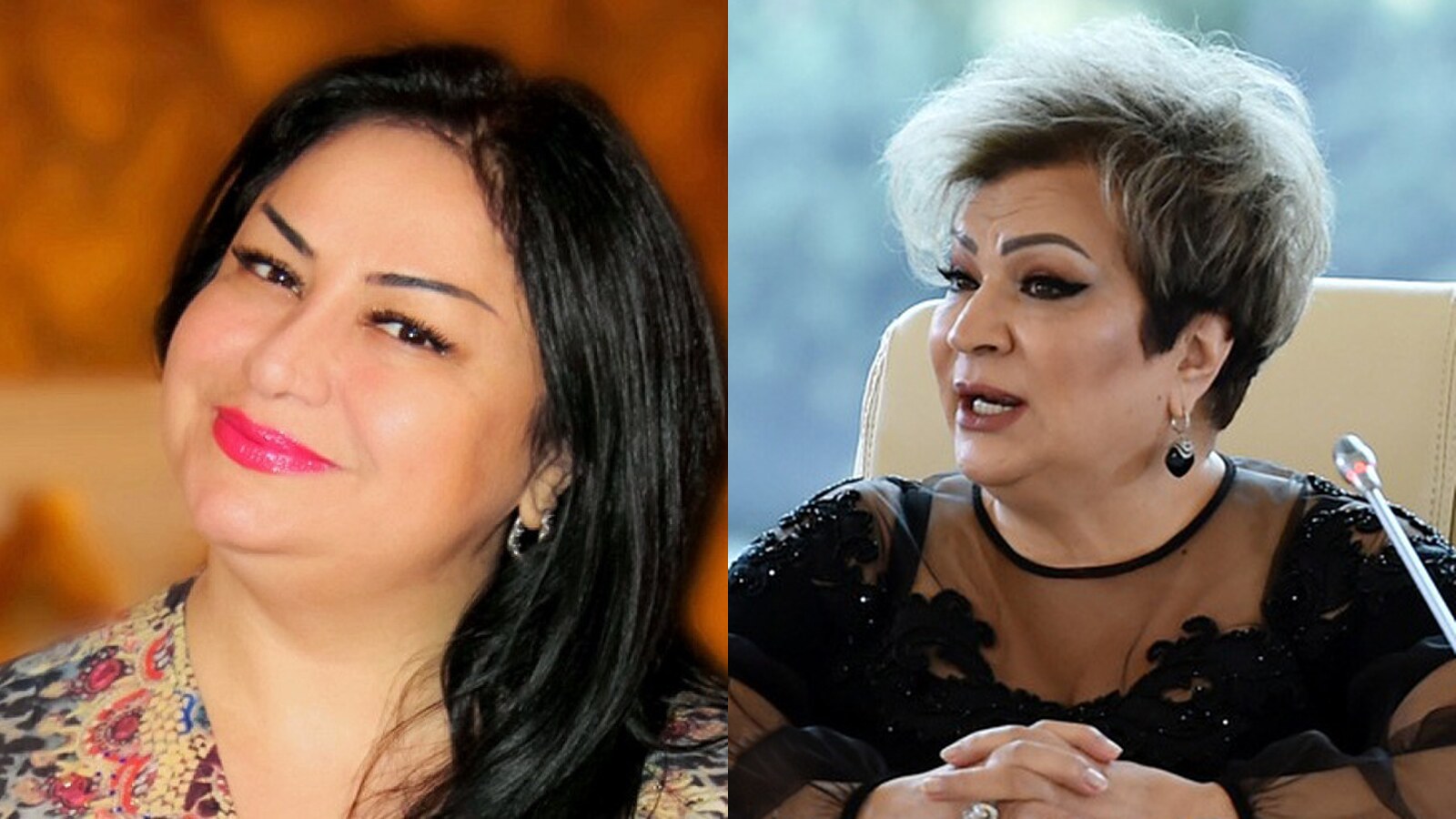Küsülü olan Afaq Bəşirqızı və Almaz Ələsgərova bir arada - VİDEO