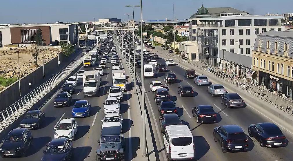 Bakıda bu yollarda sıxlıq var - SİYAHI&nbsp;