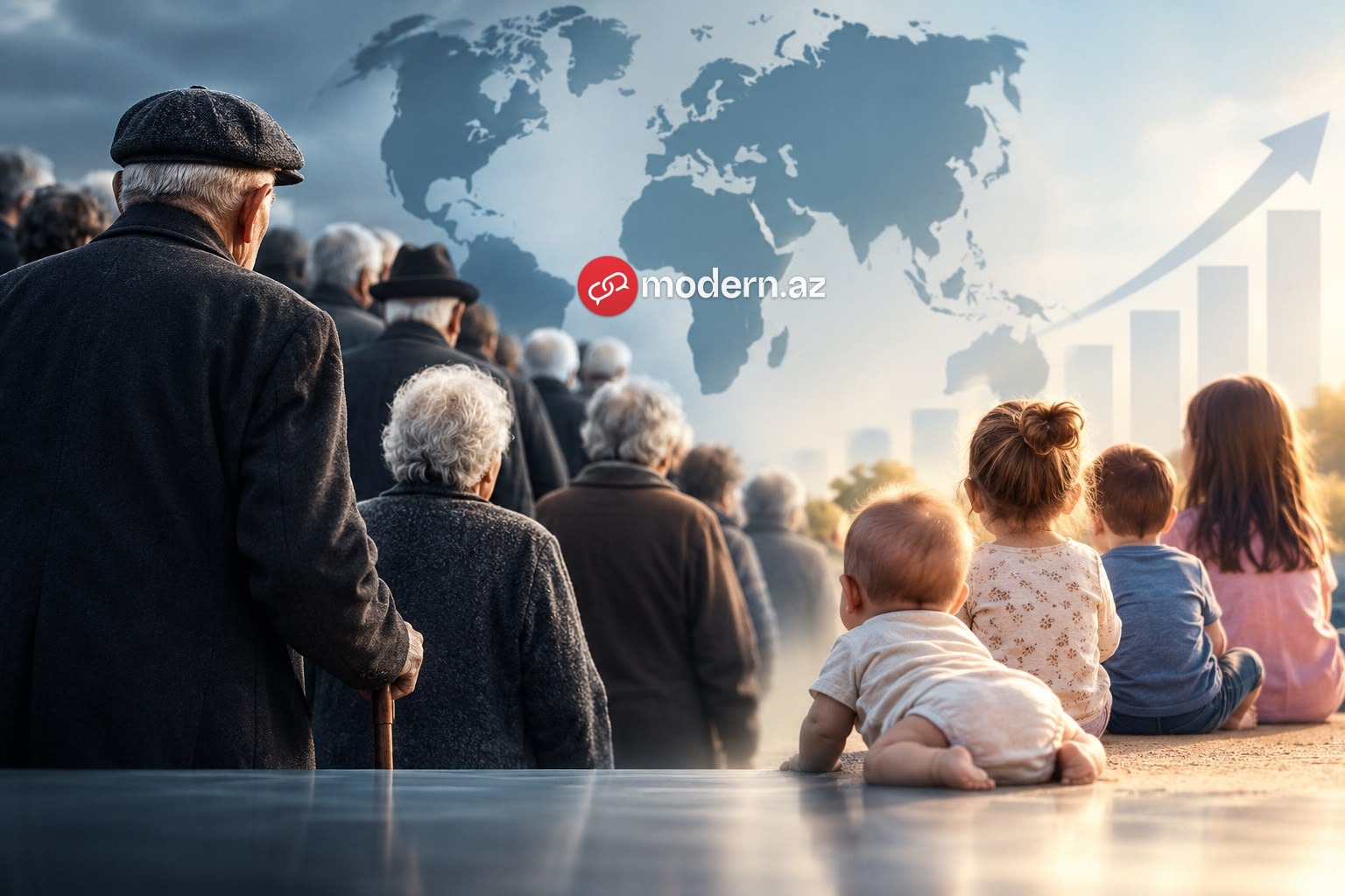 The number of elderly people has surpassed the number of babies - FIRST IN HISTORY