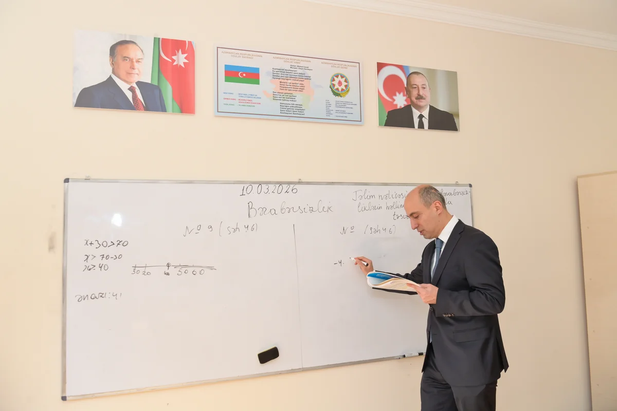 Azərbaycanda şagirdlərin 48 faizi minimum riyazi biliklərə malikdir