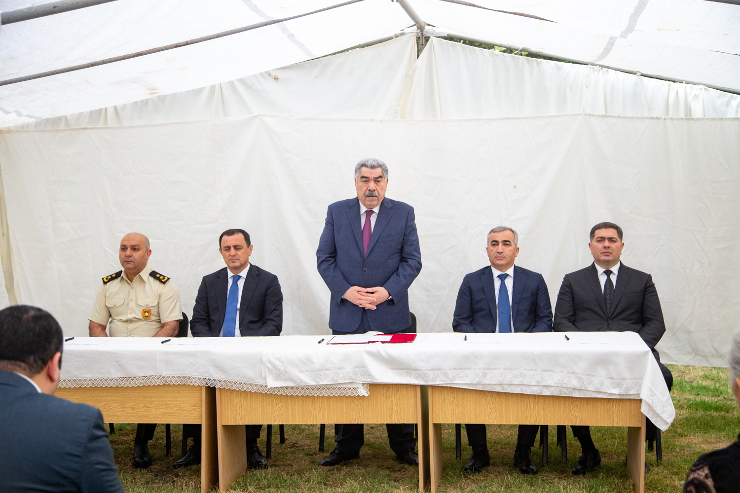 Salyanda sakinlərlə səyyar qəbul keçirildi - GÖRÜNTÜ