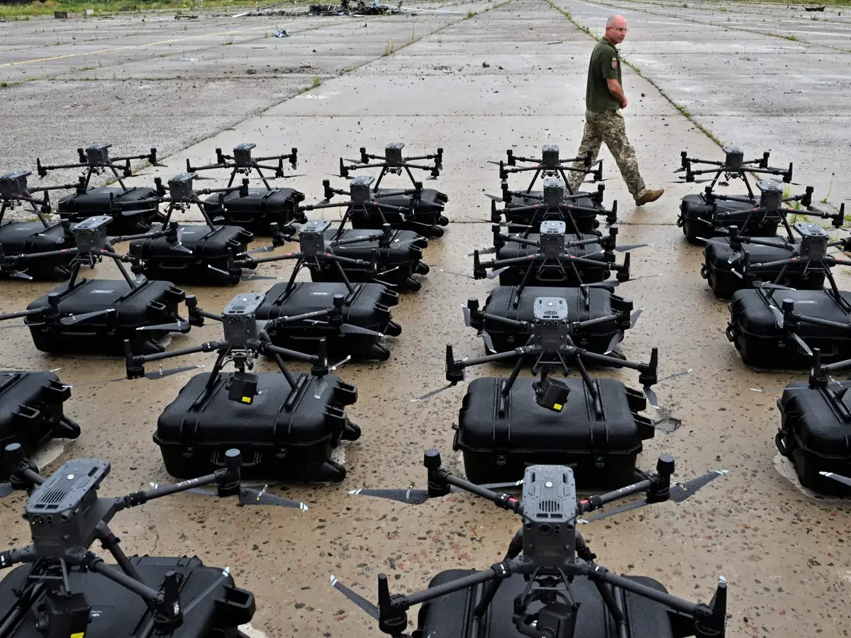 Ukraynaya 25 min dron verildi