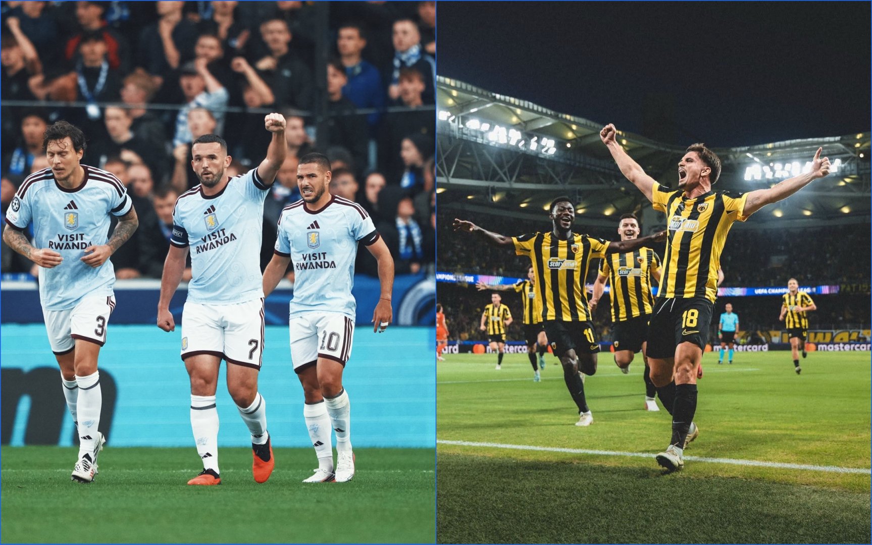Liqa mərhələsinə&nbsp;"Aston Villa" və "AEK Afina" qələbə ilə başladı